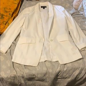 J Crew White Blazer